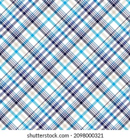 Brown Diagonal Plaid Tartan textured Seamless pattern design suitable for fashion textiles and graphics