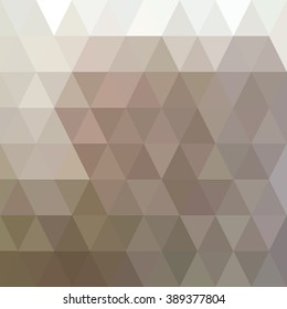 Brown diamond polygonal background