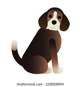 Brown Dog Illustration