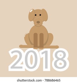 Brown Dog on 2018