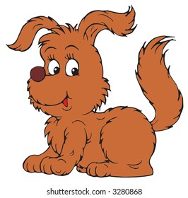 Brown doggy