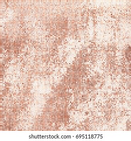 brown dots. red circles. abstract white background pattern. grunge texture. halftone effect. vector illustration