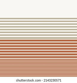Diseño de patrón a rayas dobles marrones para textiles y gráficos de moda