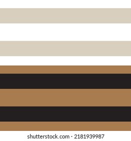 Brown Double striped seamless pattern design for fashion textiles and graphics