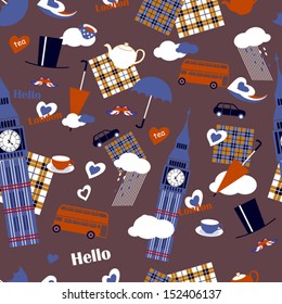 brown english background