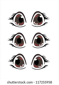 brown eyes