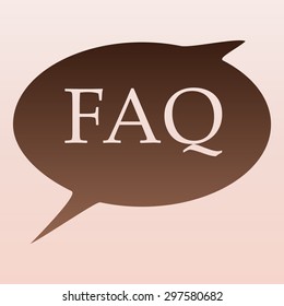 Brown FAQ icon