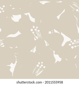 Marrón Floral fondo de patrón sin costura para textiles de moda, gráficos, antecedentes y artesanías