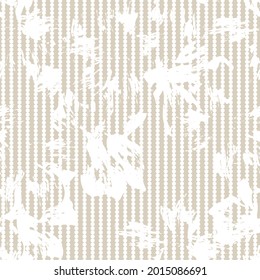 Marrón Floral sin soldadura con fondo a rayas para textiles y gráficos de moda