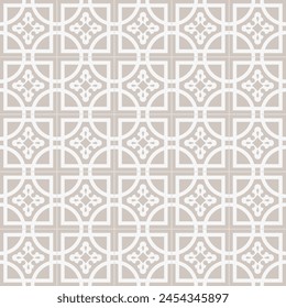 brown flower, cement tiles, cute pattern, decorative seamless background