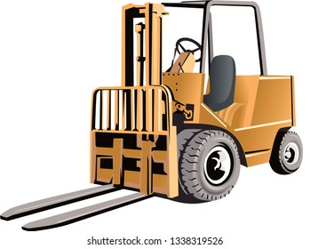 THE BROWN FORKLIFT