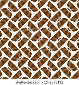 brown geometric Art deco patterns and ornaments