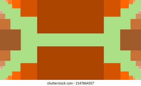 Brown geometric background good for presentation, wallpaper. Vector eps