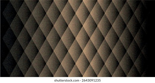 brown geometric design for banner and cover