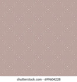 Brown geometric seamless pattern. Background for paper, textile or fabric. Vector illustration