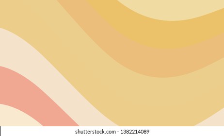 Brown Geometric Shapes Background Design