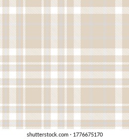 Brown Glen Plaid textured seamless pattern suitable for fashion textiles and graphics