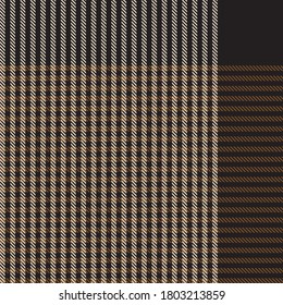 Brown Glen Plaid textured seamless pattern suitable for fashion textiles and graphics