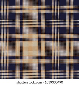 Brown Glen Plaid textured seamless pattern suitable for fashion textiles and graphics