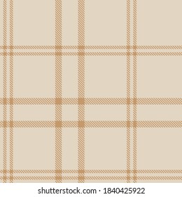 Brown Glen Plaid textured seamless pattern suitable for fashion textiles and graphics