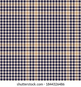 Brown Glen Plaid textured seamless pattern suitable for fashion textiles and graphics
