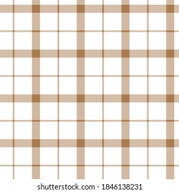 Brown Glen Plaid textured seamless pattern suitable for fashion textiles and graphics