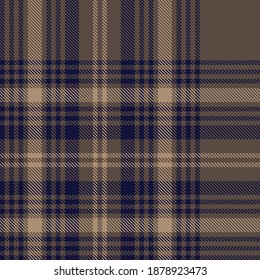 Brown Glen Plaid textured seamless pattern suitable for fashion textiles and graphics