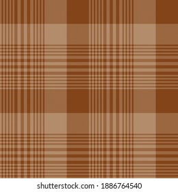 Brown Glen Plaid textured seamless pattern suitable for fashion textiles and graphics