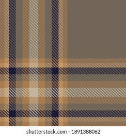 Brown Glen Plaid textured seamless pattern suitable for fashion textiles and graphics