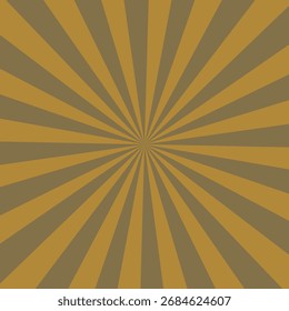 Brown gold sunburst background pattern radial graphic