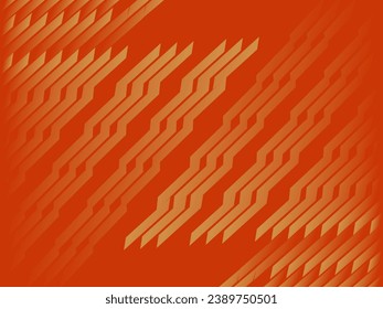 Brown gradient background with 3D style. Rectangular background with a combination of abstract patterns.