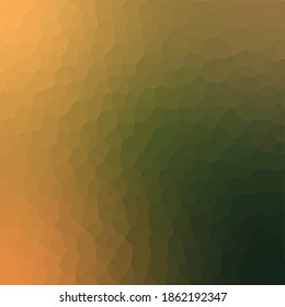 Brown gradient background. Colorful background. Crystal pattern wallpaper. Polygon background. Vector picture.
