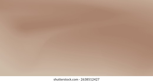 A brown gradient background. Luxury mocha gradient bg. Soft abstract vector illustration for poster, social post and cover. Blurred vector eps10