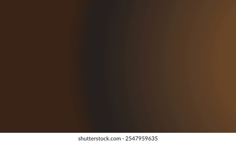 Brown gradient smooth abstract background for backdrop or presentation