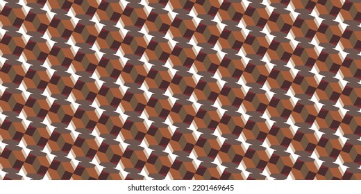 Brown gradients innovative pattern backround. Abstract geometric texture design. Vector illustration. White is transparent.