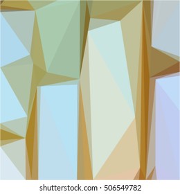 brown gray abstract geometric polygonal pattern, triangles, vector illustration