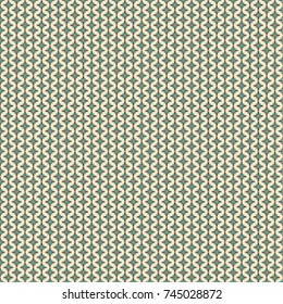 Brown and Green Fashion Fabric Seamless Repeatable Vector Pattern and Geometric High-Resolution Vintage and Nostalgic Minimalistic Geometric Natural Ornament