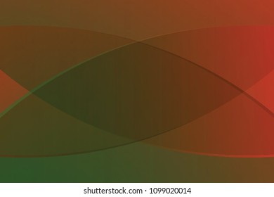 brown and green gradient color soft light and line graphic for cosmetics banner advertising luxury modern background (vector)