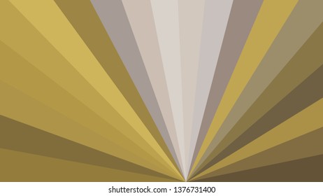 Brown and Green Rays Background Illustration
