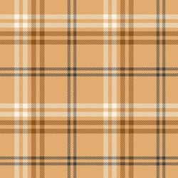 Brown Grey White Plaid Tartan Seamless Pattern. Checkered Picnic Cooking Table Cloth. Texture From Rhombus, Squares Plaid, Tablecloths. Flat Tartan Checker Print
