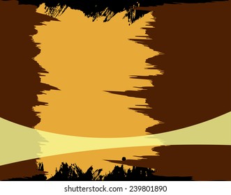 Brown grunge background 