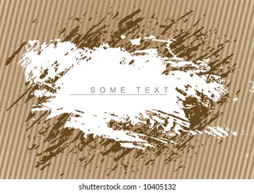 Fundo grunge marrom com lugar para o seu texto