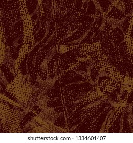 Brown grunge background. The texture of the brush