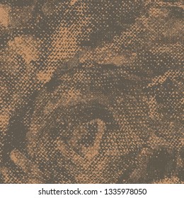 Brown grunge background. The texture of the brush