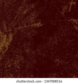 Brown grunge background. The texture of the brush