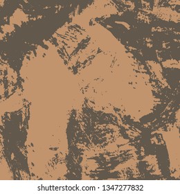 Brown grunge background. The texture of the brush