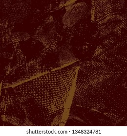 Brown grunge background. The texture of the brush