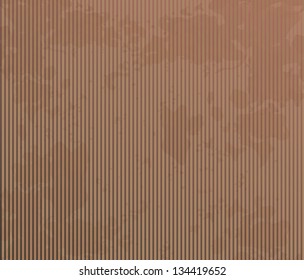 Brown grunge background with thin stripes.