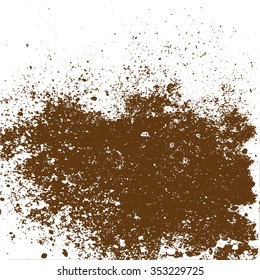 brown grunge illustration