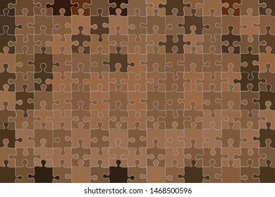 Brown grunge puzzle background - illustration
Brown abstract vector